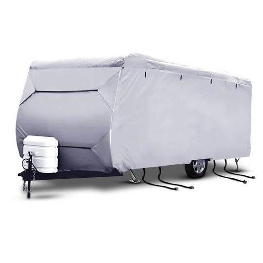 _label_, DSZ Product, feed-cond-new, feed-sl-free shipping, free-shipping, newWeisshorn 20 - 22Ft Caravan Cover Campervan 4 Layer Uv Water Resistant - Premium Outdoor Recreation > Camping > Caravan Accessories from Weisshorn ! Shop Online Buy Now at S & D's Value Store Family Business Best Customer Service_label_, DSZ Product, feed-cond-new, feed-sl-free shipping, free-shipping, new