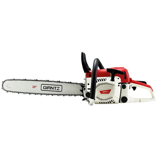 Giantz Chainsaw Petrol 62CC 20" Bar Commercial E-Start Pruning Chain Saw,Giantz Chainsaw Petrol 62CC 20" Bar Commercial E-Start Pruning Chain Saw 4.5HP