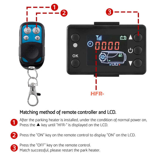 _label_, DSZ Product, feed-cond-new, feed-sl-free shipping, free-shipping, new5Kw Portable Diesel Air Heater Remote Control Lcd Display Quick Heat Car Rv Bus Boat - Premium Outdoor Recreation > Camping > Camping Appliances from Giantz ! Shop Online Buy Now at S & D's Value Store Family Business Best Customer Service_label_, DSZ Product, feed-cond-new, feed-sl-free shipping, free-shipping, new