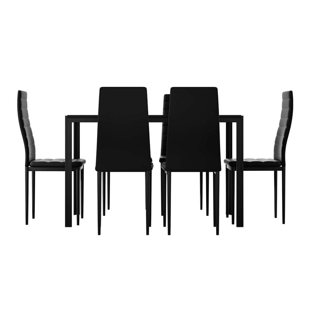 DSZ Product, feed-cond-new, feed-sl-DSZ Freight PayableArtiss Dining Chairs and Table Dining Set 6 Chair Set Of 7 Black - Premium Furniture > Dining > Dining Set from Artiss ! Shop Online Buy Now at S & D's Value Store Family Business Best Customer ServiceDSZ Product, feed-cond-new, feed-sl-DSZ Freight Payable