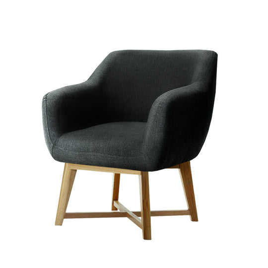 DSZ Product, feed-cond-new, feed-sl-DSZ Freight Payable, newArtiss Aston Tub Accent Chair Charcoal - Premium Furniture > Bar Stools & Chairs > Arm Chairs & Recliners from Artiss ! Shop Online Buy Now at S & D's Value Store Family Business Best Customer ServiceDSZ Product, feed-cond-new, feed-sl-DSZ Freight Payable, new