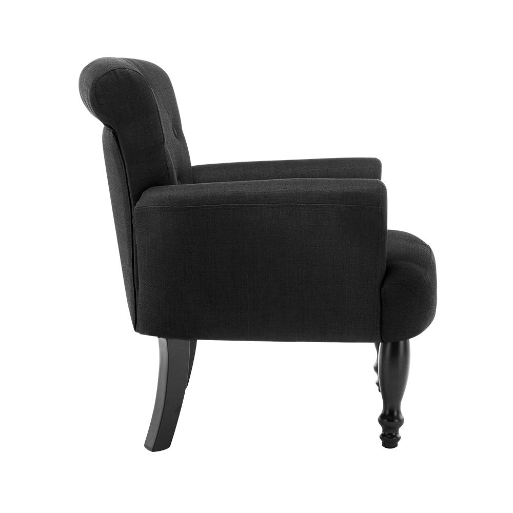 DSZ Product, feed-cond-new, feed-sl-DSZ Freight Payable, newArtiss Armchair Wingback Charcoal Lothair - Premium Furniture > Bar Stools & Chairs > Arm Chairs & Recliners from Artiss ! Shop Online Buy Now at S & D's Value Store Family Business Best Customer ServiceDSZ Product, feed-cond-new, feed-sl-DSZ Freight Payable, new