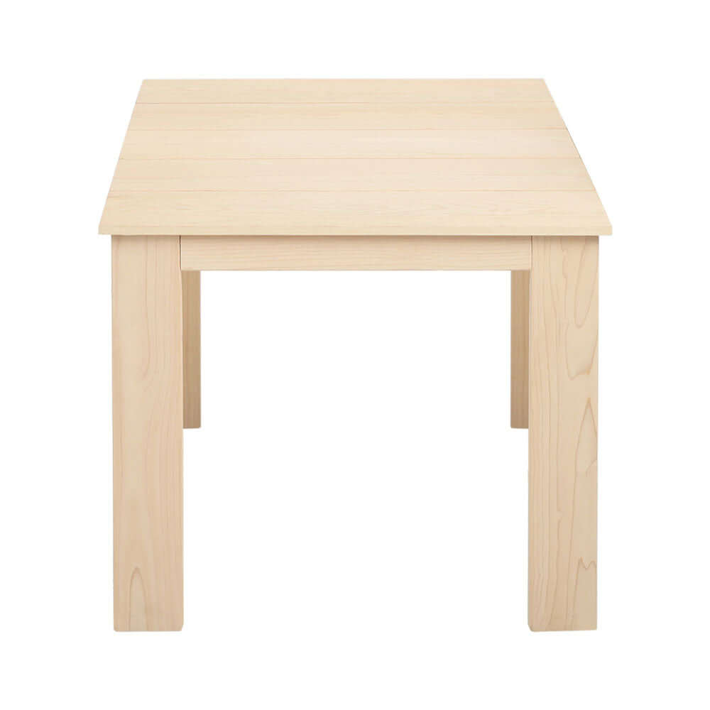 Affordable wooden coffee side table for indoor and outdoor use, ideal for garden and camping.