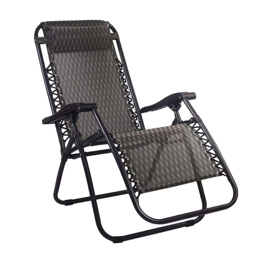 DSZ Product, feed-cond-new, feed-sl-DSZ Freight Payable, newGardeon Zero Gravity Chair Folding Outdoor Recliner Adjustable Sun Lounge Camping Grey - Premium Furniture > Outdoor > Outdoor Chairs from Gardeon ! Shop Online Buy Now at S & D's Value Store Family Business Best Customer ServiceDSZ Product, feed-cond-new, feed-sl-DSZ Freight Payable, new