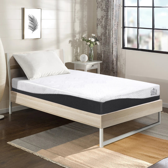 DSZ Product, feed-cond-new, feed-sl-DSZ Freight Payable, newGiselle Bedding Memory Foam Mattress Bed Cool Gel Non Spring 21Cm Single - Premium Furniture > Mattresses > Mattress Toppers from Giselle Bedding ! Shop Online Buy Now at S & D's Value Store Family Business Best Customer ServiceDSZ Product, feed-cond-new, feed-sl-DSZ Freight Payable, new