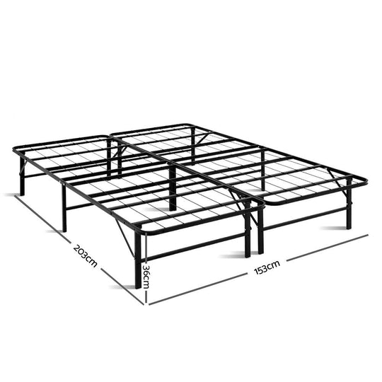 DSZ Product, feed-cond-new, feed-sl-DSZ Freight Payable, newArtiss Folding Bed Frame Metal Base - Queen - Premium Furniture > Bedroom > Beds & Bed Frames from Artiss ! Shop Online Buy Now at S & D's Value Store Family Business Best Customer ServiceDSZ Product, feed-cond-new, feed-sl-DSZ Freight Payable, new