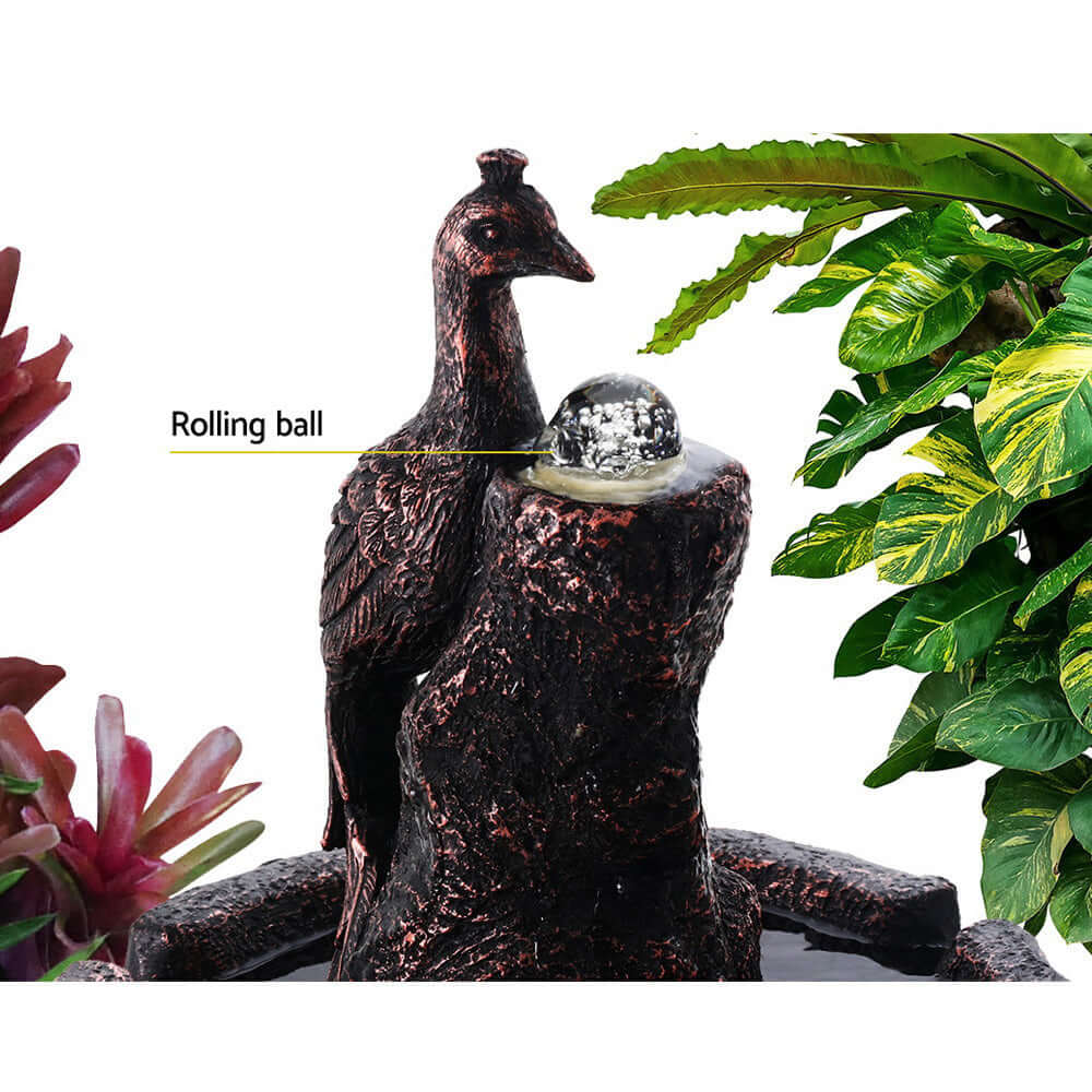 DSZ Product, feed-cond-new, feed-sl-DSZ Freight Payable, newGardeon Solar Water Feature Tier Fountain With Pump Kit Bird Bath 106Cm Peacock - Premium Home & Garden > Fountains > Fountain & Ponds Accessories from Gardeon ! Shop Online Buy Now at S & D's Value Store Family Business Best Customer ServiceDSZ Product, feed-cond-new, feed-sl-DSZ Freight Payable, new