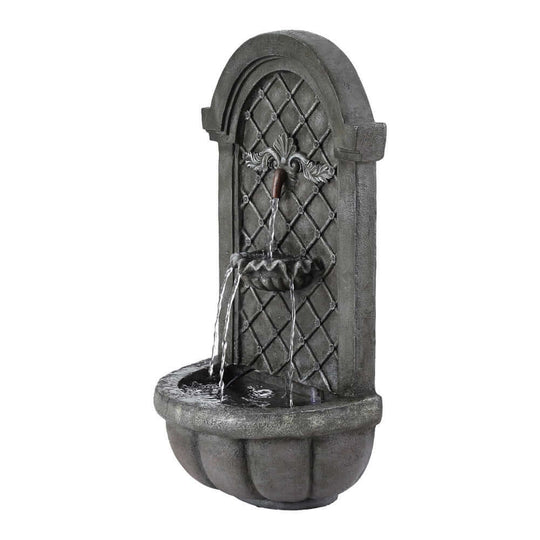 DSZ Product, feed-cond-new, feed-sl-DSZ Freight Payable, newGardeon Solar Fountain Water Feature Wall Mount Garden Fountains 80Cm Grey - Premium Home & Garden > Fountains > Fountain & Ponds Accessories from Gardeon ! Shop Online Buy Now at S & D's Value Store Family Business Best Customer ServiceDSZ Product, feed-cond-new, feed-sl-DSZ Freight Payable, new