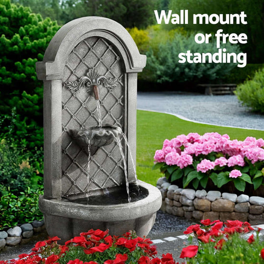 DSZ Product, feed-cond-new, feed-sl-DSZ Freight Payable, newGardeon Solar Fountain Water Feature Wall Mount Garden Fountains 80Cm Grey - Premium Home & Garden > Fountains > Fountain & Ponds Accessories from Gardeon ! Shop Online Buy Now at S & D's Value Store Family Business Best Customer ServiceDSZ Product, feed-cond-new, feed-sl-DSZ Freight Payable, new