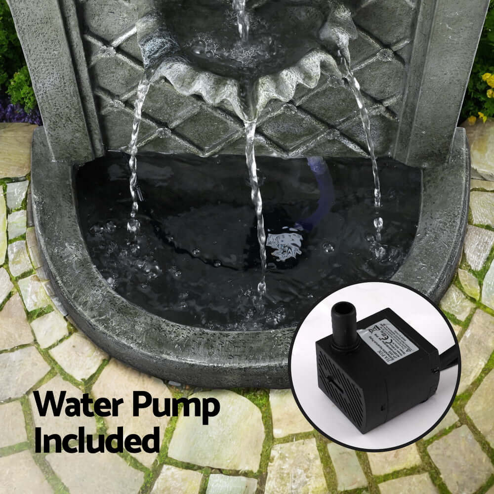 DSZ Product, feed-cond-new, feed-sl-DSZ Freight Payable, newGardeon Solar Fountain Water Feature Wall Mount Garden Fountains 80Cm Grey - Premium Home & Garden > Fountains > Fountain & Ponds Accessories from Gardeon ! Shop Online Buy Now at S & D's Value Store Family Business Best Customer ServiceDSZ Product, feed-cond-new, feed-sl-DSZ Freight Payable, new