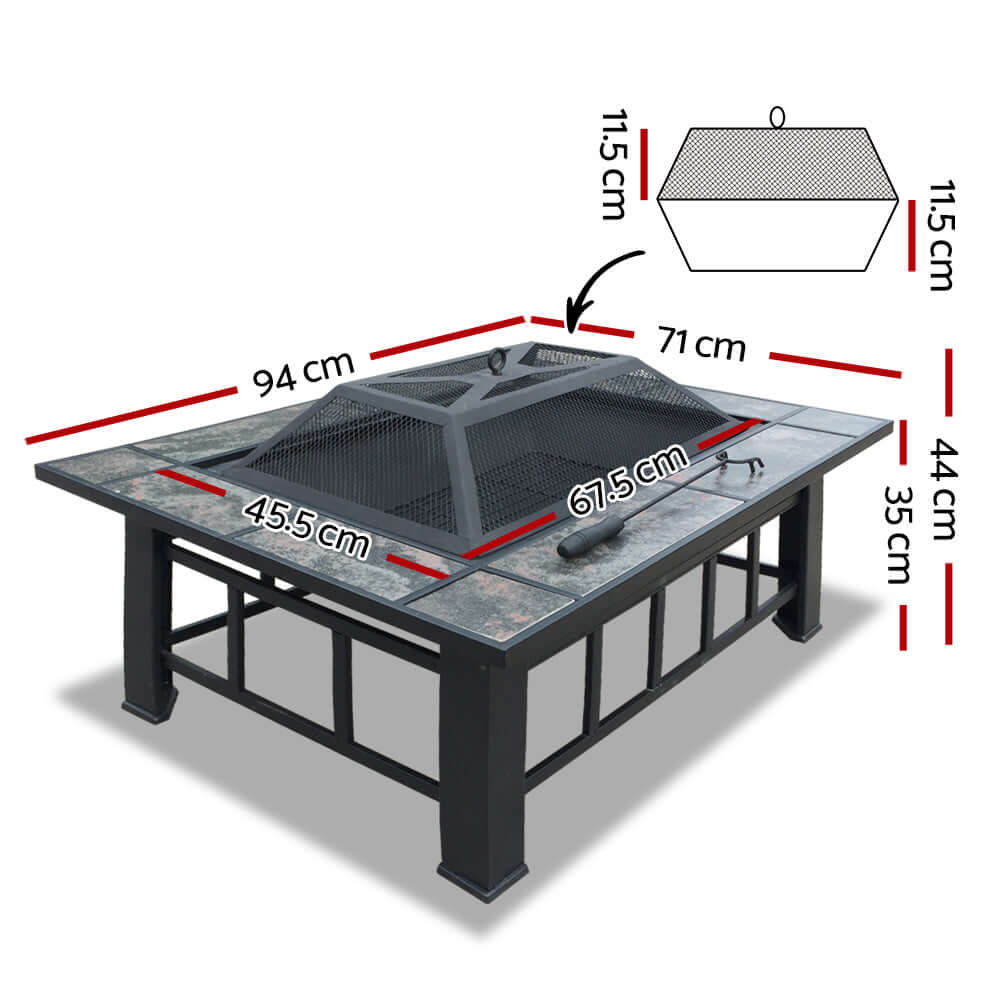 DSZ Product, feed-cond-new, feed-sl-DSZ Freight Payable, newGrillz Fire Pit Bbq Grill Ice Bucket 3 - In - 1 Table - Premium Home & Garden > BBQ > BBQ Tools from Grillz ! Shop Online Buy Now at S & D's Value Store Family Business Best Customer ServiceDSZ Product, feed-cond-new, feed-sl-DSZ Freight Payable, new