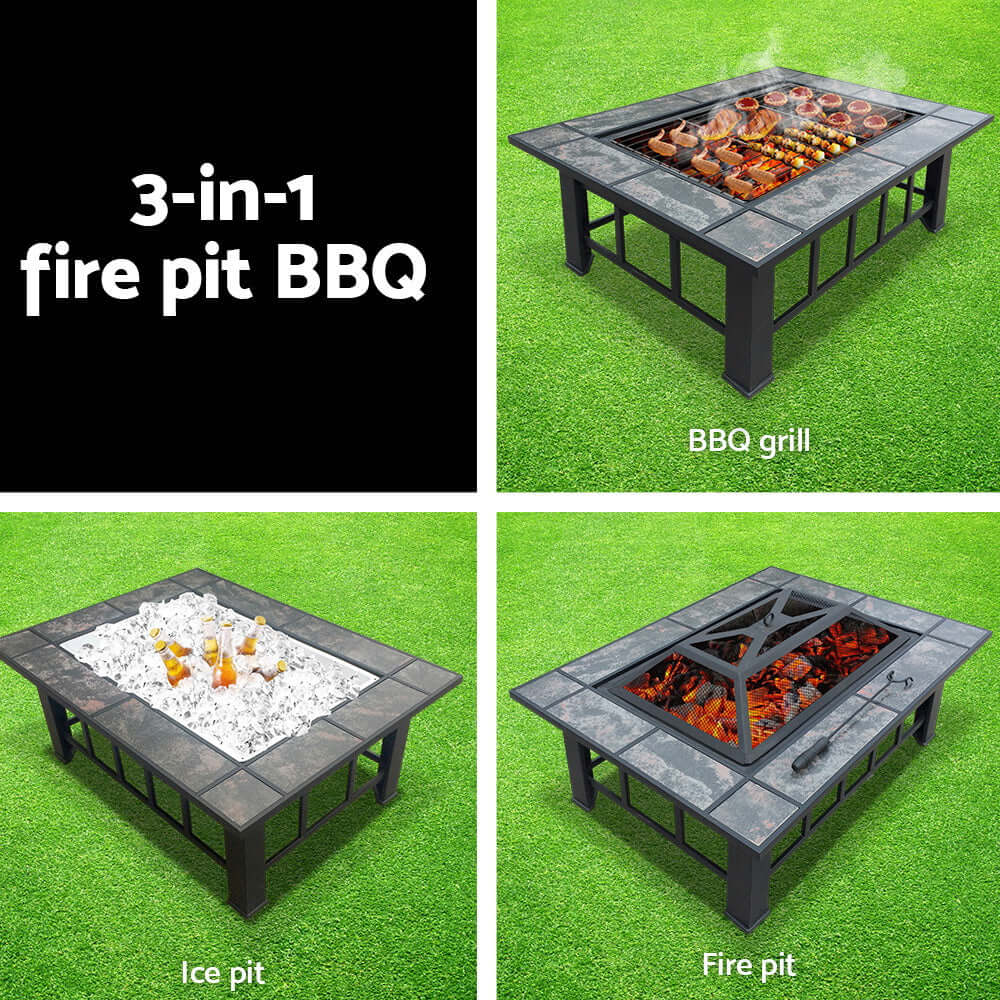 DSZ Product, feed-cond-new, feed-sl-DSZ Freight Payable, newGrillz Fire Pit Bbq Grill Ice Bucket 3 - In - 1 Table - Premium Home & Garden > BBQ > BBQ Tools from Grillz ! Shop Online Buy Now at S & D's Value Store Family Business Best Customer ServiceDSZ Product, feed-cond-new, feed-sl-DSZ Freight Payable, new