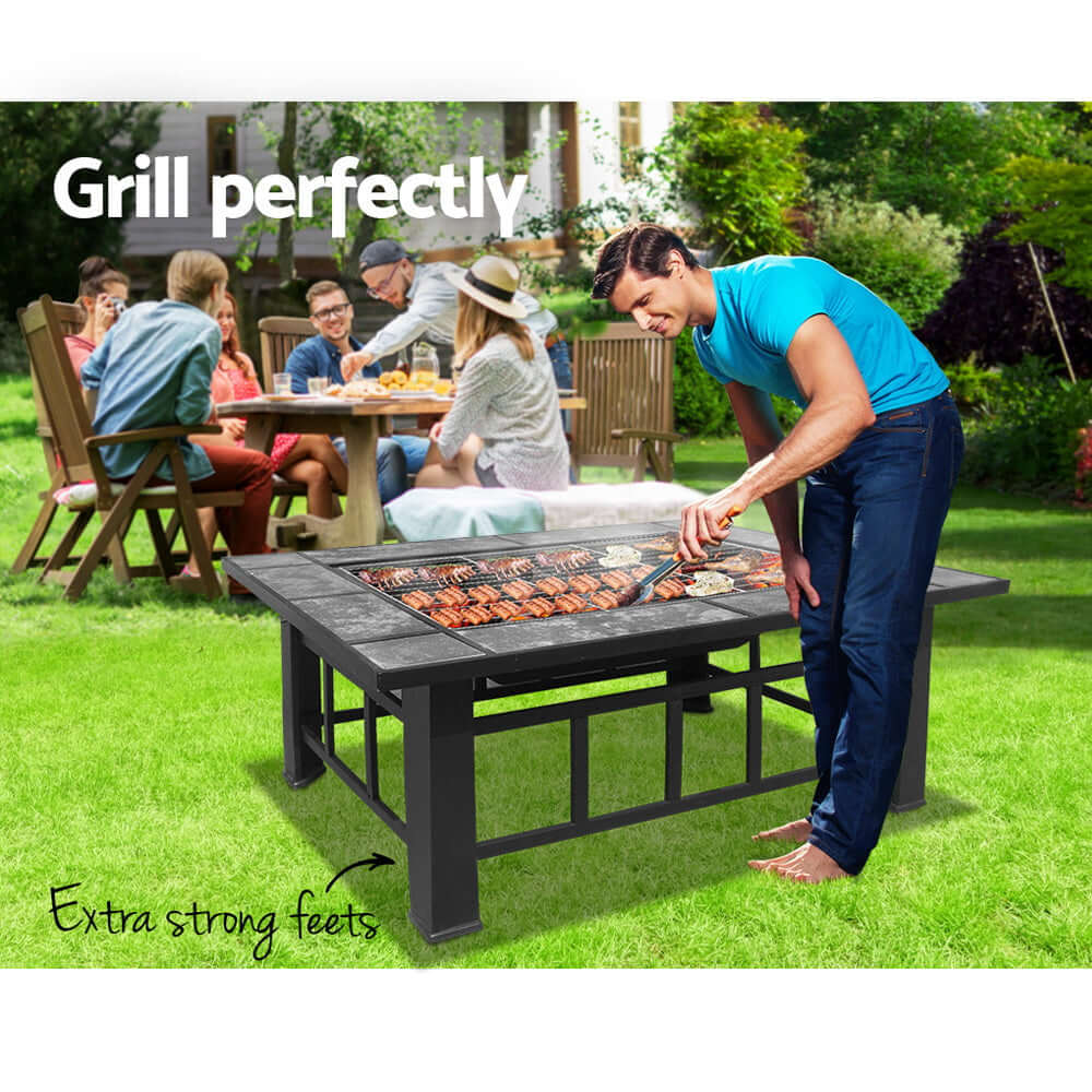 DSZ Product, feed-cond-new, feed-sl-DSZ Freight Payable, newGrillz Fire Pit Bbq Grill Ice Bucket 3 - In - 1 Table - Premium Home & Garden > BBQ > BBQ Tools from Grillz ! Shop Online Buy Now at S & D's Value Store Family Business Best Customer ServiceDSZ Product, feed-cond-new, feed-sl-DSZ Freight Payable, new