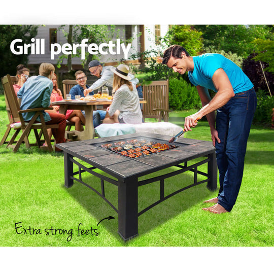 DSZ Product, feed-cond-new, feed-sl-DSZ Freight Payable, newGrillz Fire Pit Bbq Grill Ice Bucket 4 - In - 1 Table - Premium Home & Garden > BBQ > BBQ Tools from Grillz ! Shop Online Buy Now at S & D's Value Store Family Business Best Customer ServiceDSZ Product, feed-cond-new, feed-sl-DSZ Freight Payable, new