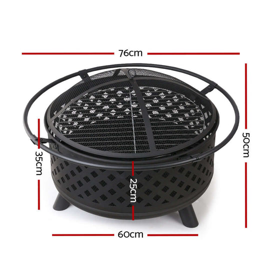 DSZ Product, feed-cond-new, feed-sl-DSZ Freight Payable, newGrillz Fire Pit Bbq Grill 76Cm - Premium Home & Garden > BBQ > BBQ Tools from Grillz ! Shop Online Buy Now at S & D's Value Store Family Business Best Customer ServiceDSZ Product, feed-cond-new, feed-sl-DSZ Freight Payable, new