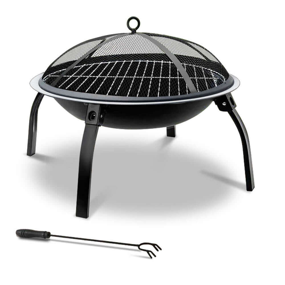 _label_, DSZ Product, feed-cond-new, feed-sl-free shipping, free-shippingFire Pit Bbq Charcoal Smoker Portable Outdoor Camping Pits Patio Fireplace 22" - Premium Home & Garden > Firepits > Fire Pits from Grillz ! Shop Online Buy Now at S & D's Value Store Family Business Best Customer Service_label_, DSZ Product, feed-cond-new, feed-sl-free shipping, free-shipping