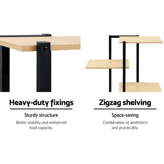 _label_, DSZ Product, feed-cond-new, feed-sl-free shipping, free-shipping, newArtiss Plant Stand 6 Tier Metal Zigzag Flower Pot Shelf - Premium Home & Garden > Artificial Plants > Pots, Planters & Accessories from Artiss ! Shop Online Buy Now at S & D's Value Store Family Business Best Customer Service_label_, DSZ Product, feed-cond-new, feed-sl-free shipping, free-shipping, new