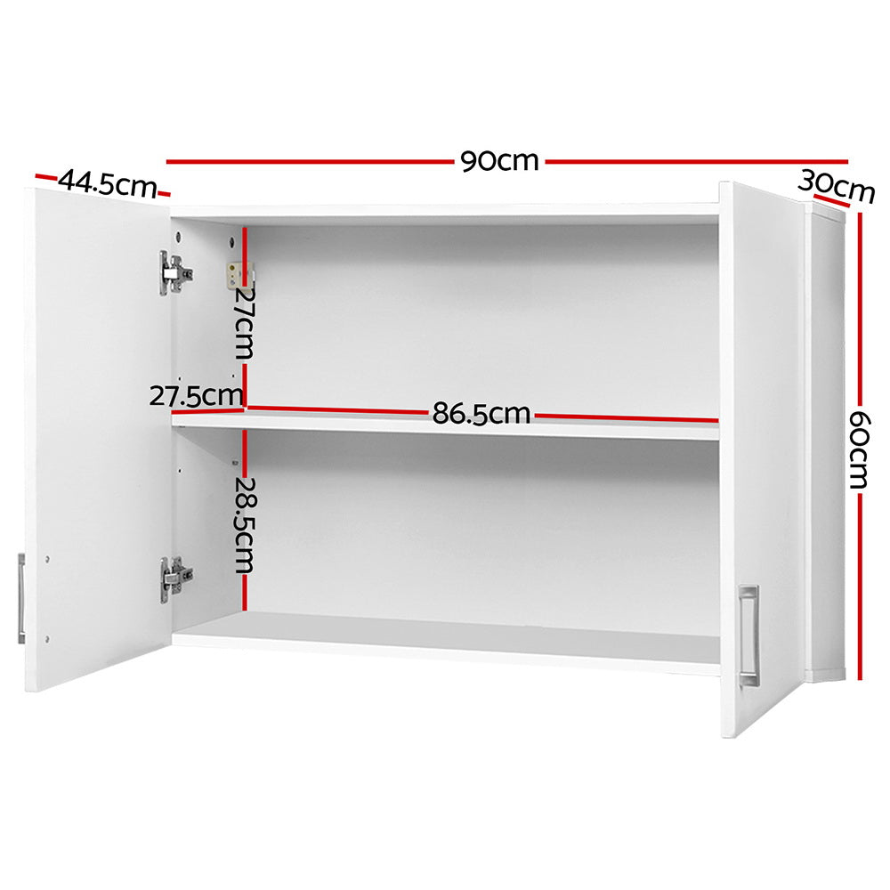 DSZ Product, feed-cond-new, feed-sl-DSZ Freight Payable, newCefito Bathroom Storage Cabinets 900Mm Wall Mounted Medicine Cabinet Cupboard - Premium Furniture > Bathroom > Bathroom Cabinets, Cupboards & Storage from Cefito ! Shop Online Buy Now at S & D's Value Store Family Business Best Customer ServiceDSZ Product, feed-cond-new, feed-sl-DSZ Freight Payable, new