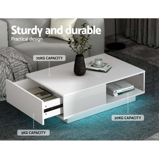 DSZ Product, feed-cond-new, feed-sl-DSZ Freight PayableArtiss Coffee Table Led Lights White - Premium Home & Garden > Lighting > Night Lights & Ambient Lighting from Artiss ! Shop Online Buy Now at S & D's Value Store Family Business Best Customer ServiceDSZ Product, feed-cond-new, feed-sl-DSZ Freight Payable