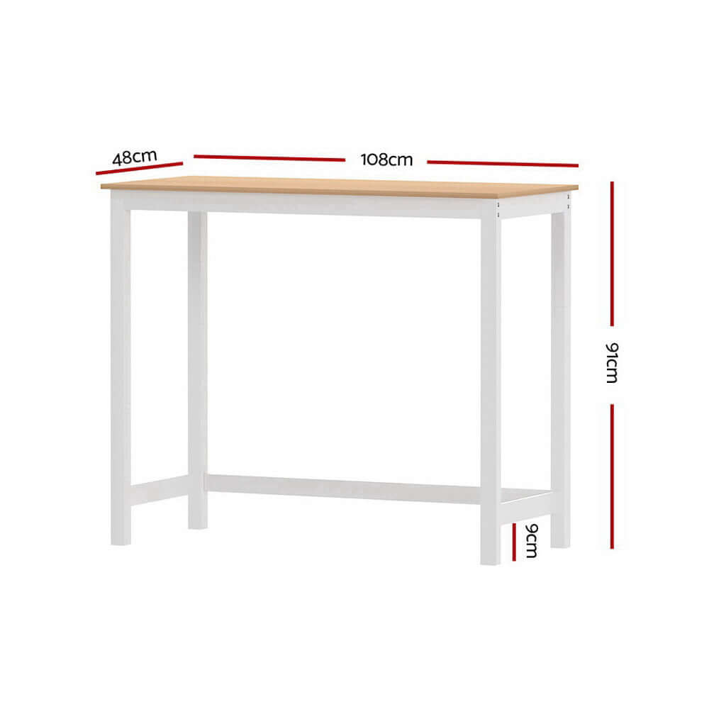 DSZ Product, feed-cond-new, feed-sl-DSZ Freight PayableArtiss Ari Bar Table 108CM Rectangular - Premium Furniture > Dining > Dining Tables from Artiss ! Shop Online Buy Now at S & D's Value Store Family Business Best Customer ServiceDSZ Product, feed-cond-new, feed-sl-DSZ Freight Payable