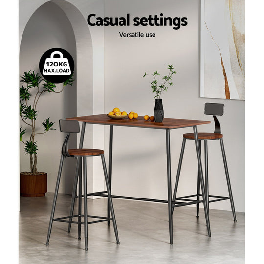 DSZ Product, feed-cond-new, feed-sl-DSZ Freight Payable, newArtiss Halle Bar Table 120Cm Rectangular - Premium Furniture > Dining > Dining Tables from Artiss ! Shop Online Buy Now at S & D's Value Store Family Business Best Customer ServiceDSZ Product, feed-cond-new, feed-sl-DSZ Freight Payable, new