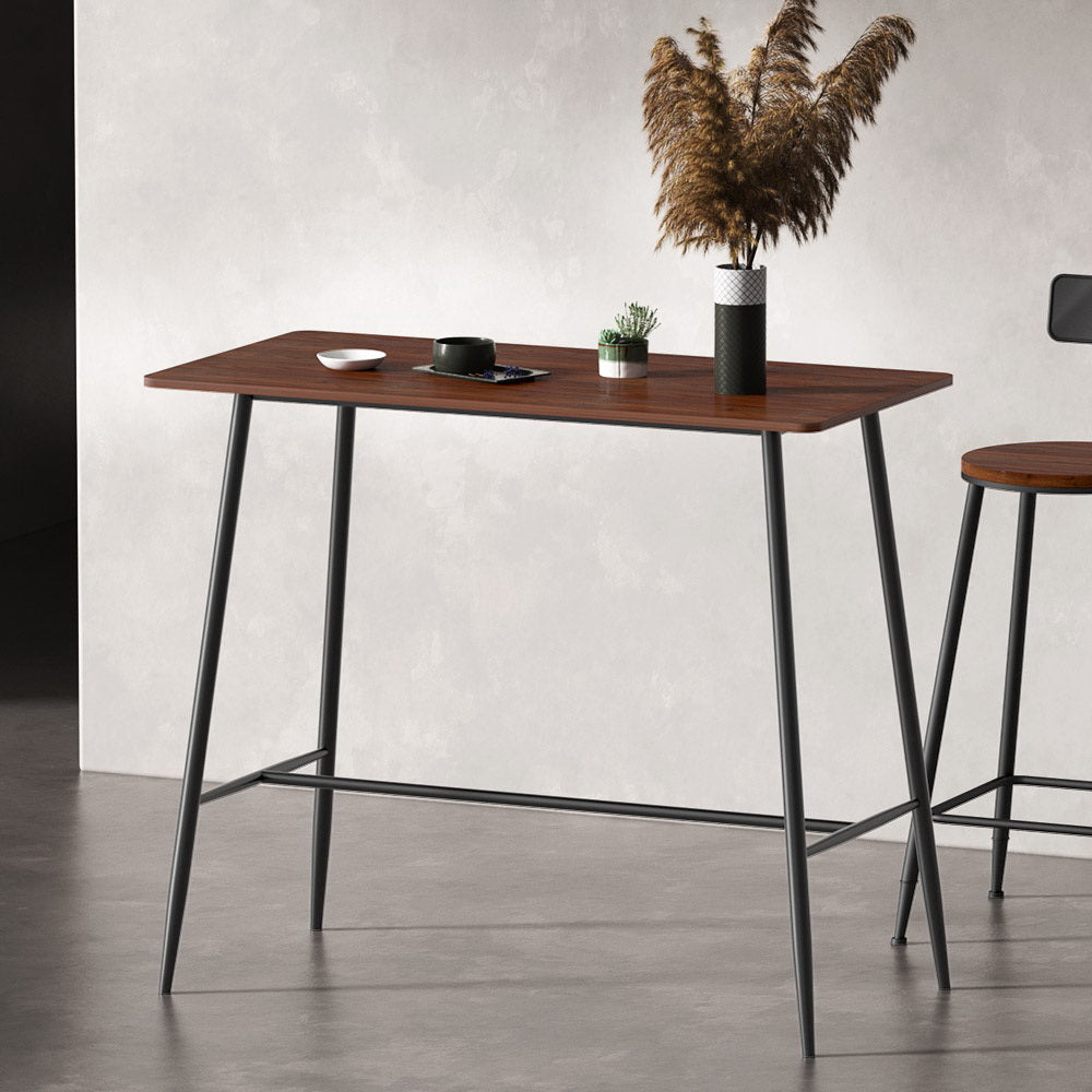 DSZ Product, feed-cond-new, feed-sl-DSZ Freight Payable, newArtiss Halle Bar Table 120Cm Rectangular - Premium Furniture > Dining > Dining Tables from Artiss ! Shop Online Buy Now at S & D's Value Store Family Business Best Customer ServiceDSZ Product, feed-cond-new, feed-sl-DSZ Freight Payable, new