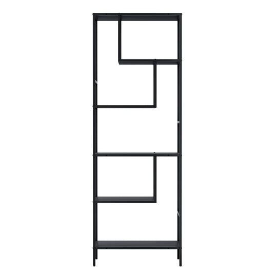 Artiss Bookshelf 5 Tiers Rhys Black