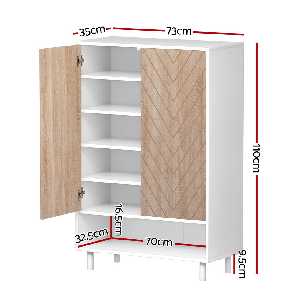 DSZ Product, feed-cond-new, feed-sl-DSZ Freight Payable, newArtiss Shoe Rack Cabinet 24 Pairs 6 - Tier White - Premium Furniture > Living Room > Shoe Storage from Artiss ! Shop Online Buy Now at S & D's Value Store Family Business Best Customer ServiceDSZ Product, feed-cond-new, feed-sl-DSZ Freight Payable, new