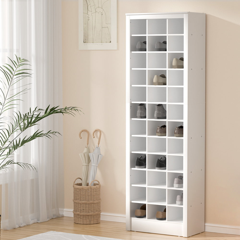 DSZ Product, feed-cond-new, feed-sl-DSZ Freight Payable, newArtiss Shoe Rack 12 - Tier 36 Pairs Storage White - Premium Furniture > Living Room > Shoe Storage from Artiss ! Shop Online Buy Now at S & D's Value Store Family Business Best Customer ServiceDSZ Product, feed-cond-new, feed-sl-DSZ Freight Payable, new