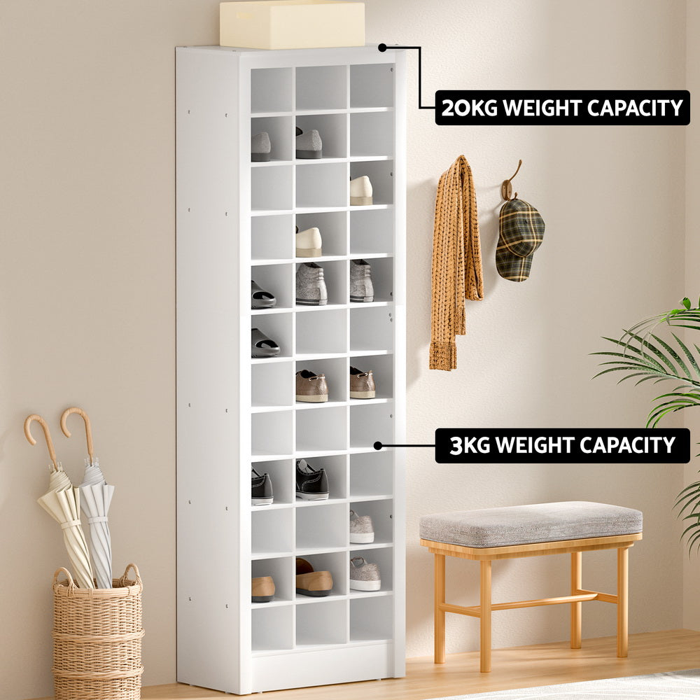 DSZ Product, feed-cond-new, feed-sl-DSZ Freight Payable, newArtiss Shoe Rack 12 - Tier 36 Pairs Storage White - Premium Furniture > Living Room > Shoe Storage from Artiss ! Shop Online Buy Now at S & D's Value Store Family Business Best Customer ServiceDSZ Product, feed-cond-new, feed-sl-DSZ Freight Payable, new