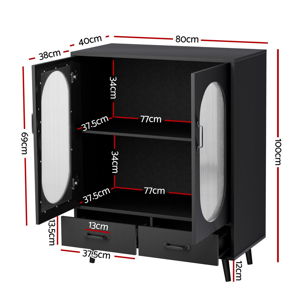 DSZ Product, feed-cond-new, feed-sl-DSZ Freight Payable, newArtiss Buffet Sideboard Double Doors - Black - Premium Furniture > Dining > Buffets & Sideboards from Artiss ! Shop Online Buy Now at S & D's Value Store Family Business Best Customer ServiceDSZ Product, feed-cond-new, feed-sl-DSZ Freight Payable, new