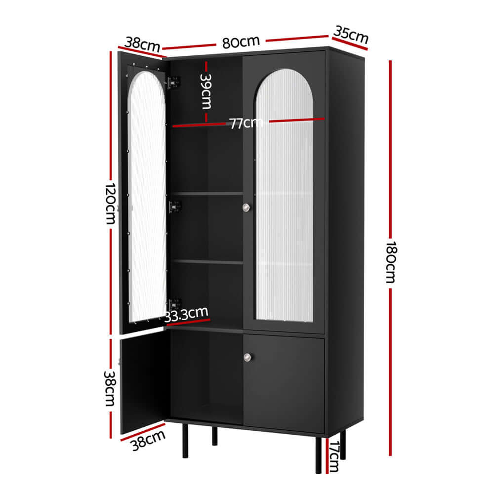 DSZ Product, feed-cond-new, feed-sl-DSZ Freight PayableArtiss Buffet Sideboard Cupboard Cabinet Black - Premium Furniture > Dining > Buffets & Sideboards from Artiss ! Shop Online Buy Now at S & D's Value Store Family Business Best Customer ServiceDSZ Product, feed-cond-new, feed-sl-DSZ Freight Payable