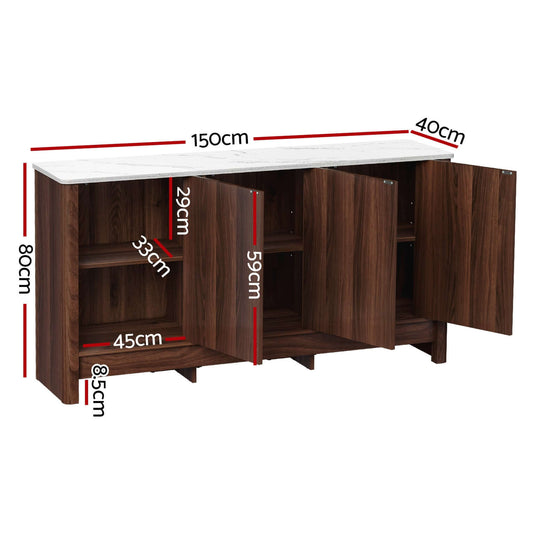 DSZ Product, feed-cond-new, feed-sl-DSZ Freight PayableArtiss Buffet Sideboard Cabinet Marble Style Tabletop - Premium Furniture > Dining > Buffets & Sideboards from Artiss ! Shop Online Buy Now at S & D's Value Store Family Business Best Customer ServiceDSZ Product, feed-cond-new, feed-sl-DSZ Freight Payable