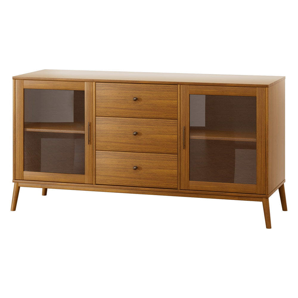 DSZ Product, feed-cond-new, feed-sl-DSZ Freight PayableArtiss Buffet Sideboard Glass Doors - Oak - Premium Furniture > Dining > Buffets & Sideboards from Artiss ! Shop Online Buy Now at S & D's Value Store Family Business Best Customer ServiceDSZ Product, feed-cond-new, feed-sl-DSZ Freight Payable