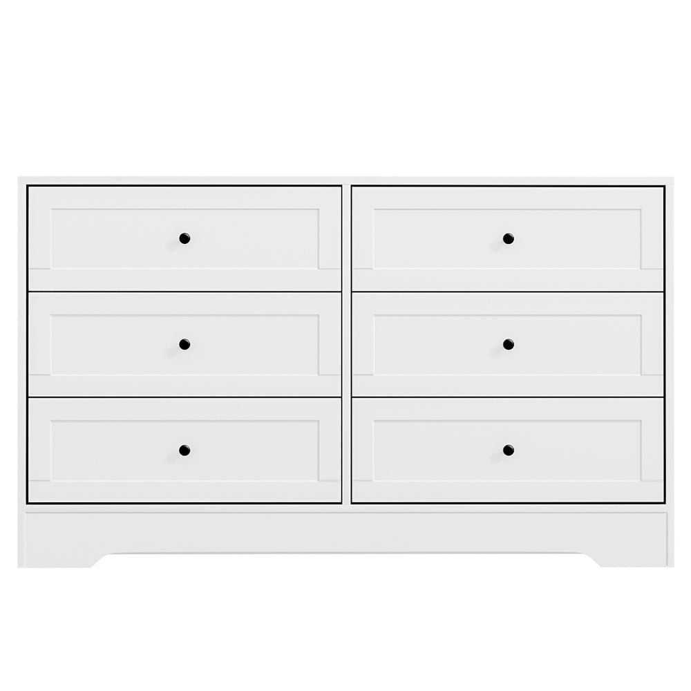 DSZ Product, feed-cond-new, feed-sl-DSZ Freight Payable, newArtiss 6 Chest Of Drawers - Leif White - Premium Furniture > Bedroom > Dressers from Artiss ! Shop Online Buy Now at S & D's Value Store Family Business Best Customer ServiceDSZ Product, feed-cond-new, feed-sl-DSZ Freight Payable, new