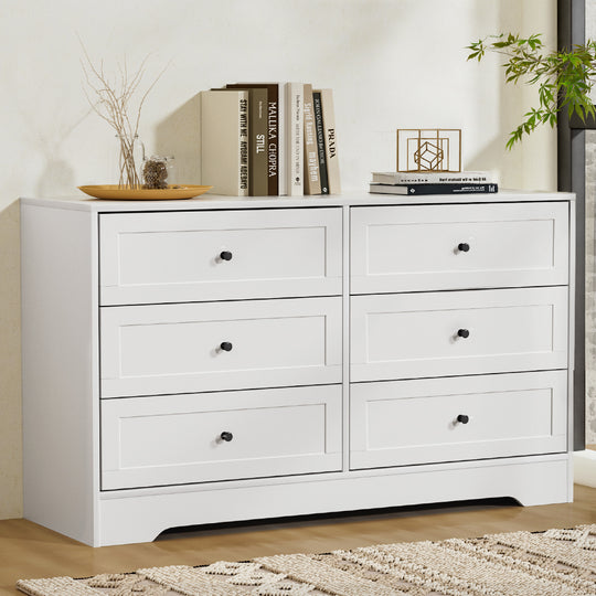 DSZ Product, feed-cond-new, feed-sl-DSZ Freight Payable, newArtiss 6 Chest Of Drawers - Leif White - Premium Furniture > Bedroom > Dressers from Artiss ! Shop Online Buy Now at S & D's Value Store Family Business Best Customer ServiceDSZ Product, feed-cond-new, feed-sl-DSZ Freight Payable, new