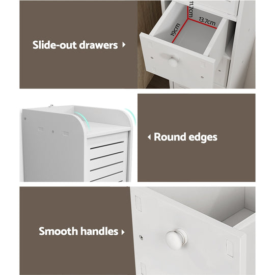 DSZ Product, feed-cond-new, feed-sl-DSZ Freight Payable, newArtiss Bathroom Toilet Storage Cabinet Laundry Tallboy Cupboard Slim Corner - Premium Furniture > Bathroom > Bathroom Cabinets, Cupboards & Storage from Artiss ! Shop Online Buy Now at S & D's Value Store Family Business Best Customer ServiceDSZ Product, feed-cond-new, feed-sl-DSZ Freight Payable, new