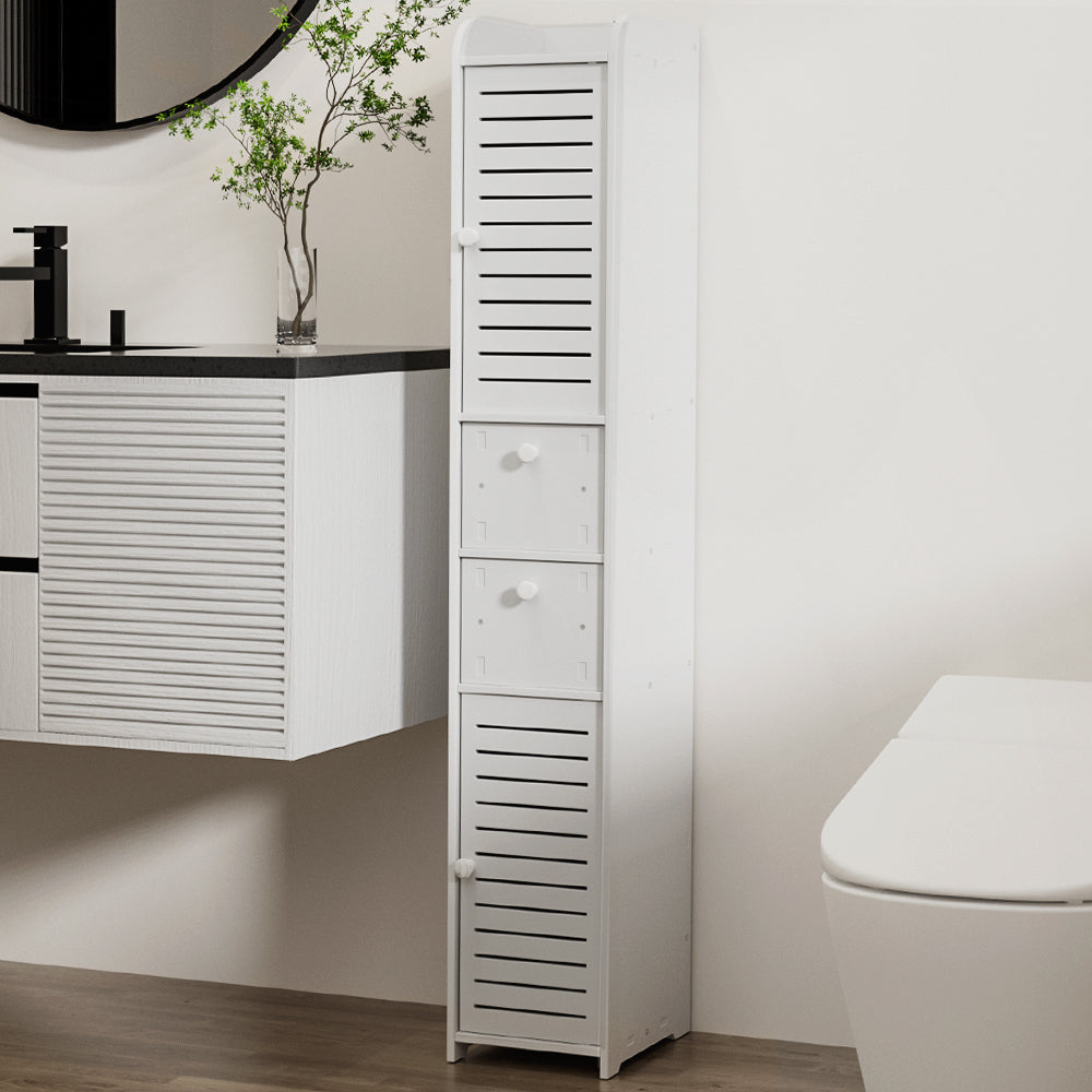 DSZ Product, feed-cond-new, feed-sl-DSZ Freight Payable, newArtiss Bathroom Toilet Storage Cabinet Laundry Tallboy Cupboard Slim Corner - Premium Furniture > Bathroom > Bathroom Cabinets, Cupboards & Storage from Artiss ! Shop Online Buy Now at S & D's Value Store Family Business Best Customer ServiceDSZ Product, feed-cond-new, feed-sl-DSZ Freight Payable, new