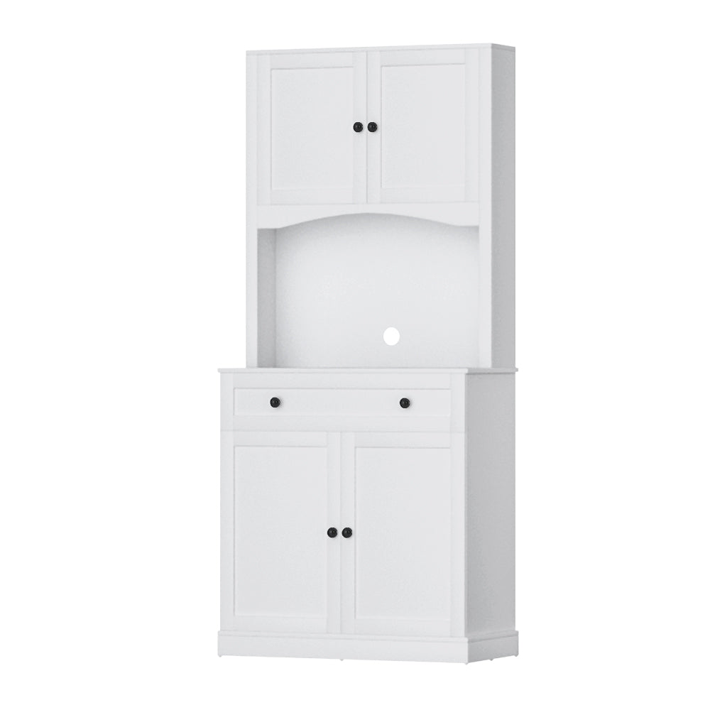 DSZ Product, feed-cond-new, feed-sl-DSZ Freight PayableArtiss Buffet Sideboard Cabinet Cupboard Pantry Storage Shelves Hutch White - Premium Furniture > Dining > Buffets & Sideboards from Artiss ! Shop Online Buy Now at S & D's Value Store Family Business Best Customer ServiceDSZ Product, feed-cond-new, feed-sl-DSZ Freight Payable