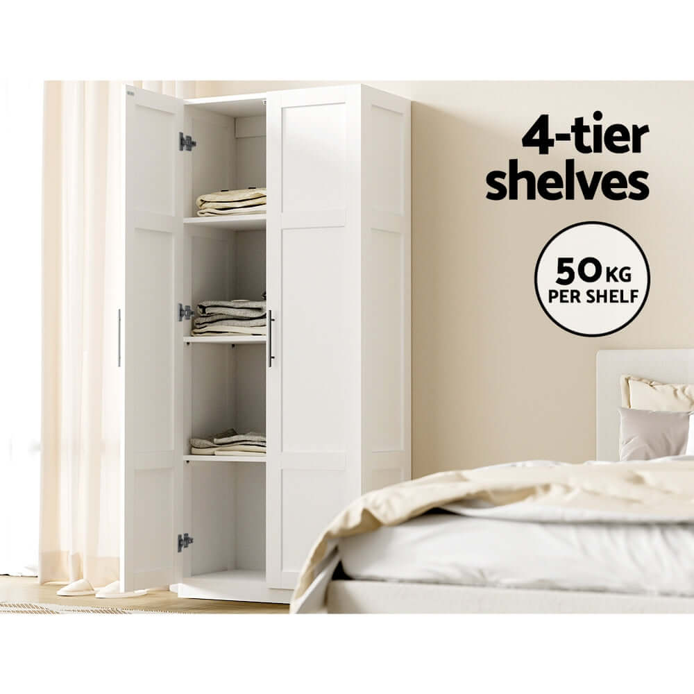 DSZ Product, feed-cond-new, feed-sl-DSZ Freight Payable, newArtiss 2 Door Buffet Sideboard Cupboard Cabinet Pantry White - Premium Home & Garden > Storage > Clothing & Wardrobe Storage from Artiss ! Shop Online Buy Now at S & D's Value Store Family Business Best Customer ServiceDSZ Product, feed-cond-new, feed-sl-DSZ Freight Payable, new