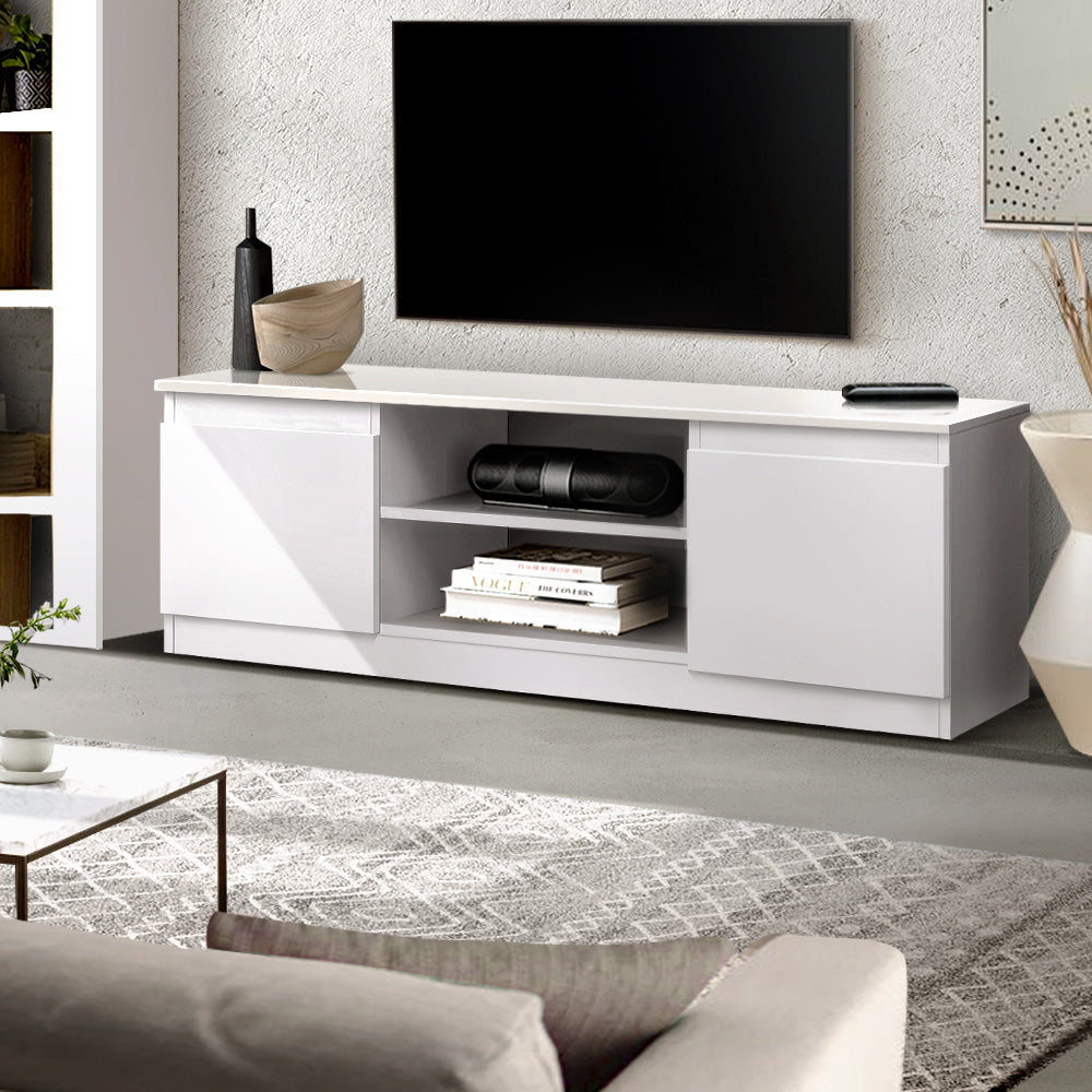 DSZ Product, feed-cond-new, feed-sl-DSZ Freight Payable, newArtiss Tv Cabinet Entertainment Unit 120Cm White Anita - Premium Furniture > Living Room > TV Units from Artiss ! Shop Online Buy Now at S & D's Value Store Family Business Best Customer ServiceDSZ Product, feed-cond-new, feed-sl-DSZ Freight Payable, new