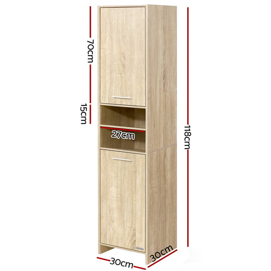 DSZ Product, feed-cond-new, feed-sl-DSZ Freight Payable, newArtiss Bathroom Cabinet Storage 185Cm Wooden - Premium Furniture > Bathroom > Bathroom Cabinets, Cupboards & Storage from Artiss ! Shop Online Buy Now at S & D's Value Store Family Business Best Customer ServiceDSZ Product, feed-cond-new, feed-sl-DSZ Freight Payable, new