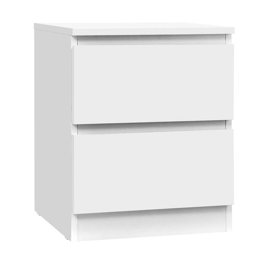 _label_, DSZ Product, feed-cond-new, feed-sl-free shipping, free-shipping, newArtiss Bedside Table 2 Drawers - Pepe White - Premium Furniture > Bedroom > Bedside Tables from Artiss ! Shop Online Buy Now at S & D's Value Store Family Business Best Customer Service_label_, DSZ Product, feed-cond-new, feed-sl-free shipping, free-shipping, new