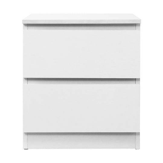 _label_, DSZ Product, feed-cond-new, feed-sl-free shipping, free-shipping, newArtiss Bedside Table 2 Drawers - Pepe White - Premium Furniture > Bedroom > Bedside Tables from Artiss ! Shop Online Buy Now at S & D's Value Store Family Business Best Customer Service_label_, DSZ Product, feed-cond-new, feed-sl-free shipping, free-shipping, new