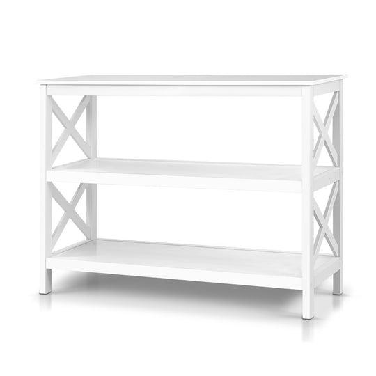 DSZ Product, feed-cond-new, feed-sl-DSZ Freight Payable, newArtiss Console Table 3 - Tier White Polly - Premium Furniture > Living Room > Side Tables from Artiss ! Shop Online Buy Now at S & D's Value Store Family Business Best Customer ServiceDSZ Product, feed-cond-new, feed-sl-DSZ Freight Payable, new