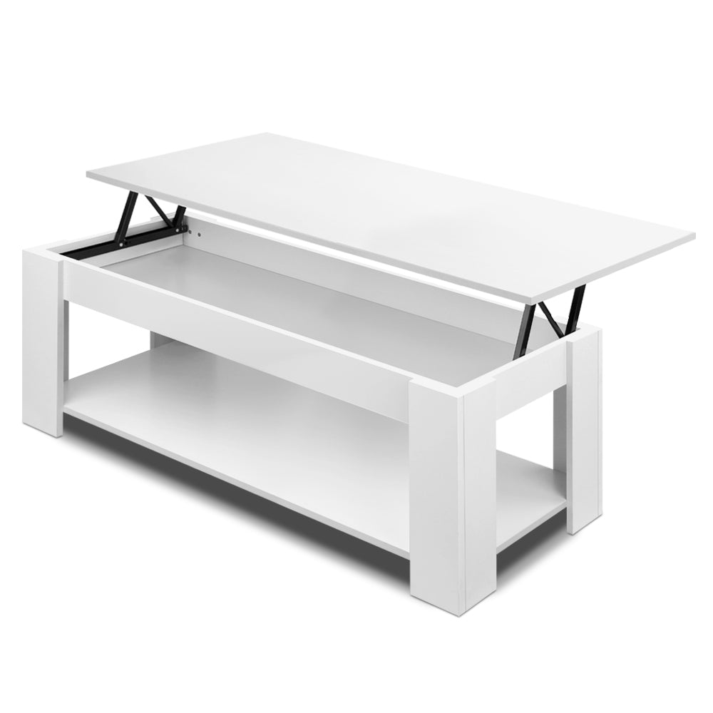 DSZ Product, feed-cond-new, feed-sl-DSZ Freight Payable, newArtiss Coffee Table Lift - Top Coffee Table White - Premium Furniture > Living Room > Coffee Tables from Artiss ! Shop Online Buy Now at S & D's Value Store Family Business Best Customer ServiceDSZ Product, feed-cond-new, feed-sl-DSZ Freight Payable, new