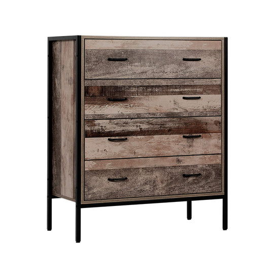 DSZ Product, feed-cond-new, feed-sl-DSZ Freight Payable, newArtiss 4 Chest Of Drawers - Barnly - Premium Furniture > Bedroom > Dressers from Artiss ! Shop Online Buy Now at S & D's Value Store Family Business Best Customer ServiceDSZ Product, feed-cond-new, feed-sl-DSZ Freight Payable, new