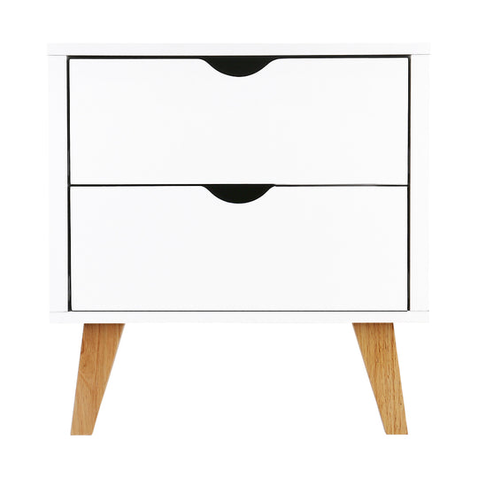 DSZ Product, feed-cond-new, feed-sl-DSZ Freight Payable, newArtiss Bedside Table 2 Drawers - Anders White - Premium Furniture > Bedroom > Bedside Tables from Artiss ! Shop Online Buy Now at S & D's Value Store Family Business Best Customer ServiceDSZ Product, feed-cond-new, feed-sl-DSZ Freight Payable, new