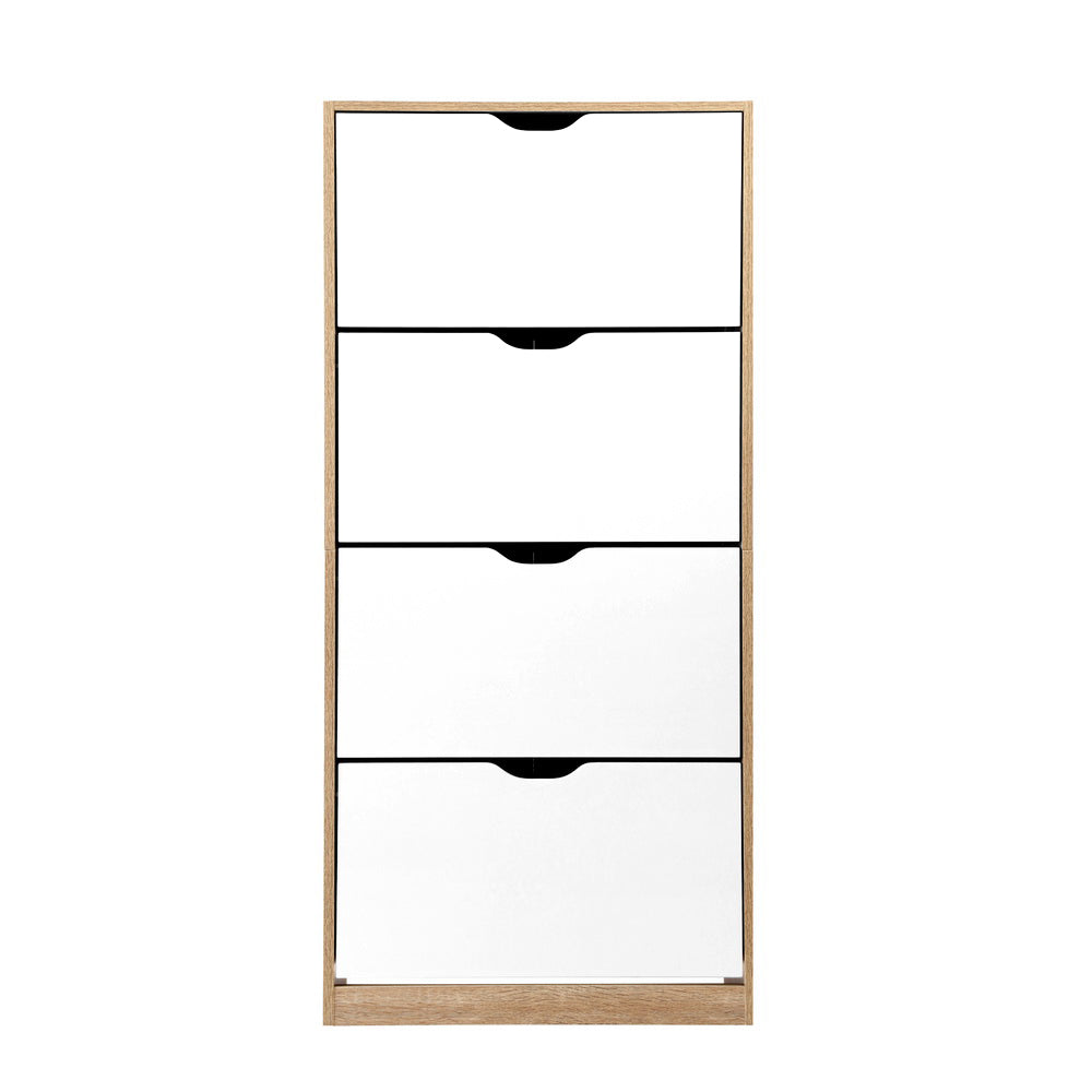 DSZ Product, feed-cond-new, feed-sl-DSZ Freight Payable, newArtiss Shoe Rack Cabinet 60 Pairs 4 - Tier White Elen - Premium Furniture > Living Room > Shoe Storage from Artiss ! Shop Online Buy Now at S & D's Value Store Family Business Best Customer ServiceDSZ Product, feed-cond-new, feed-sl-DSZ Freight Payable, new