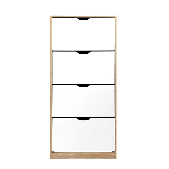 DSZ Product, feed-cond-new, feed-sl-DSZ Freight Payable, newArtiss Shoe Rack Cabinet 60 Pairs 4 - Tier White Elen - Premium Furniture > Living Room > Shoe Storage from Artiss ! Shop Online Buy Now at S & D's Value Store Family Business Best Customer ServiceDSZ Product, feed-cond-new, feed-sl-DSZ Freight Payable, new